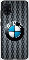 Сірий чохол для Samsung Galaxy A71 A715 BMW