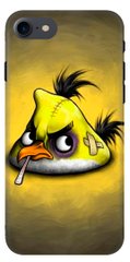 Чехол с Энгри Бердс для iPhone 7 Желтый