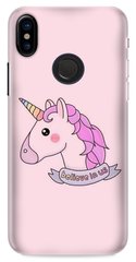 Розовый бампер для Xiaomi Note 5 Единорог
