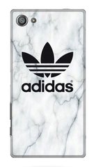 Мраморный чехол для Sony Xperia Z5 Compact Логотип Adidas