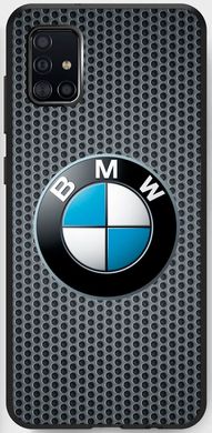Серый чехол для Samsung Galaxy A71 A715 BMW