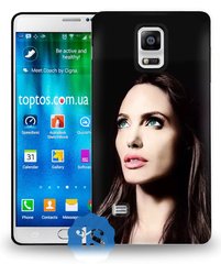 Популярный бампер для Samsung Galaxy Note 4 Анджелина Джоли
