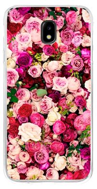 Розовый чехол для Samsung Galaxy j5 17 Розы