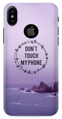 "Dont touch my phone" чехол на iPhone X / 10