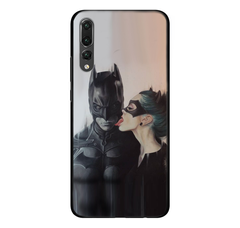 Оригинальный чехол  на Huawei P20 PRO Бетмен и Женщина Кошка