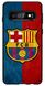 Чехол с логотипом ФК Барселона на Samsung S10 Противоударный