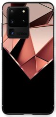 Ніжний бампер для Samsung Galaxy S20 Ultra  Текстура Каменя Модний