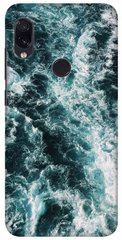 Матовый бампер для Xiaomi ( Сиоми ) Redmi 7 Морские волны