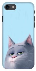 Чехол с Котиком Максом на iPhone ( Айфон ) 7 Голубой