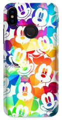 Яркий чехол стикер на Redmi Note 5 Микки Маус