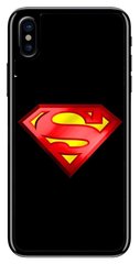 Прогумований бампер для iPhone XS Superman
