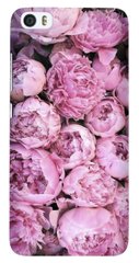 Розовый чехол для девушки на Xiaomi Mi5 Пионы