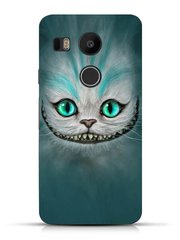 Чехол с Чеширским котом для LG Nexus 5 x Защитный