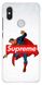Оригінальний чохол з Суперменом на Xiaomi Redmi S2 Логотип Supreme