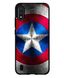 Прочный бампер для Samsung A01 А105 Капитан Америка Щит