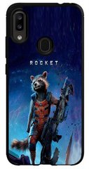 Чехол для Samsung Galaxy A205 F 2018 Ракета из стражи галактики