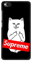 Чехол Котик с факами Xiaomi Redmi GO Черный
