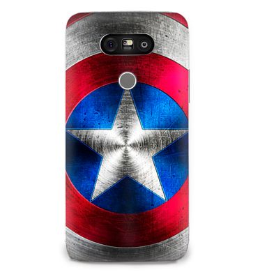 Чехол щит капитана Америки для LG G5