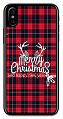 Чохол "Щасливого Різдва і Нового року" на iPhone XS Max Надійний