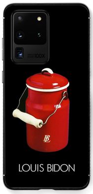 Защитный силиконовый бампер для Samsung Galaxy S20 ultra  Луи Бидон Модный