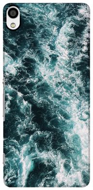 Чохол з Морськими хвилями на Sony Xperia M4 ( E2312 ) Матовий