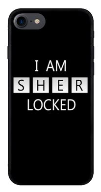 Чехол с надписью на iPhone ( Apple ) 7 I am sher locked
