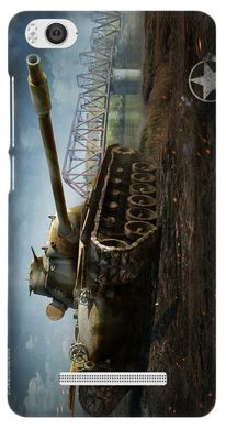 Пластиковый чехол World of Tanks на Xiaomi Mi4c