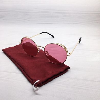 Стильні сонцезахисні окуляри Polaroid хамелеон червоний колір