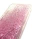 Блестящий чехол для iPhone ( Айфон ) X / 10 Розовые блестки