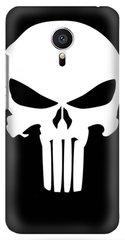 Черный бампер для Meizu M3s Логотип игры Punisher