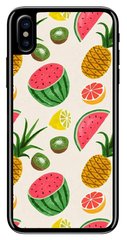 Летние фрукты силиконовый бампер для iPhone X / 10