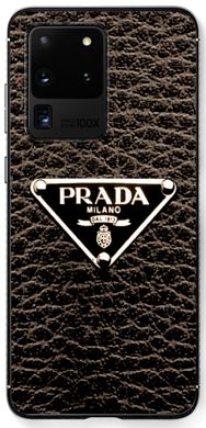 Чехол с брендом PRADA Samsung Galaxy ultra( Самсунг Галакси ультра) S20 Модный
