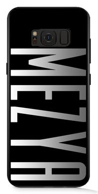 Силиконовый чехол с надписью на заказ для Galaxy S8