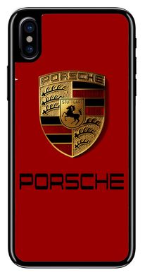 Логотип Porsche силіконовий чохол для iPhone XS
