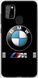 Силиконовый кейс чехол для Samsung A21 S защитный c логотипом BMW
