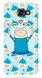 Весёлый чехол-бампер для Samsung Galaxy A3 (2016) - Adventure time Finn