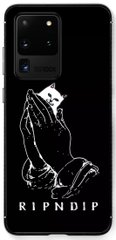Black case для Samsung Galaxy S20 ultra Котик РіпнДіп