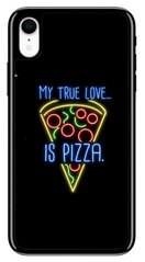 Чохол Love pizza на iPhone XR Чорний