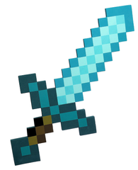 Игрушка алмазный меч Майнкрафт Minecraft Toy оригинал