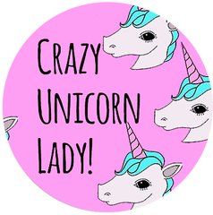 Рожевий попхолдер ( popholder ) для дівчини Crazy unicorn lady