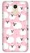 Чехол накладка с овечками для  Redmi Note 4 / 4x Розовый