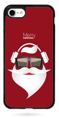 ТПУ Чехол на Новый год для iPhone ( iPhone ) 8 Дед Мороз