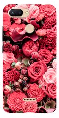 Яркий чехол для девушки на Xiaomi Redmi 6 Розы