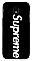 Чехол накладка с логотипом Суприм на Samsung G3 17 Черный