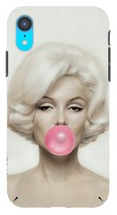 Чехол с Мерилин Монро на iPhone XR Белый