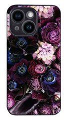 Защитный чехол красивые цветы на iPhone 15 plus