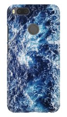 Синий чехол для Xiaomi Mi A1 / 5x Текстура моря