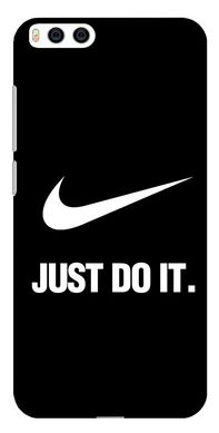 Черный бампер для Xiaomi Mi6 Логотип Nike