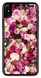 Яркие розы силиконовый бампер для iPhone XS