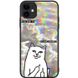 Голограмный кейс котик Рин Дип на Айфон 12